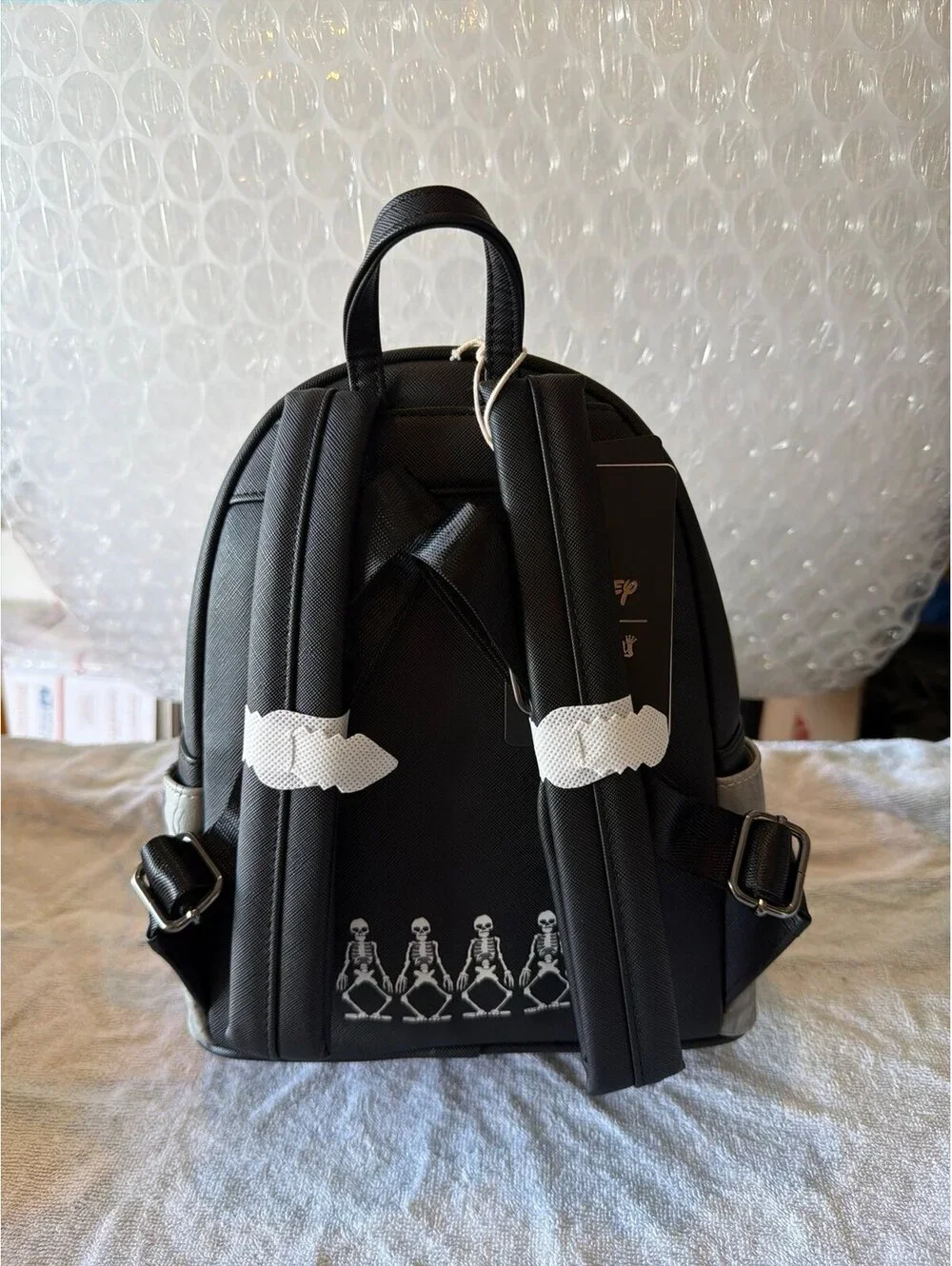 Loungefly Disney Skeleton Dance 95th Anniversary GITD Backpack NWT